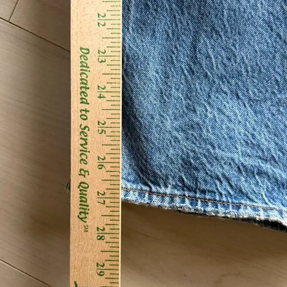 Abercrombie & Fitch The Loose high rise Jeans Sz 30 / 10 S - Picture 9 of 9